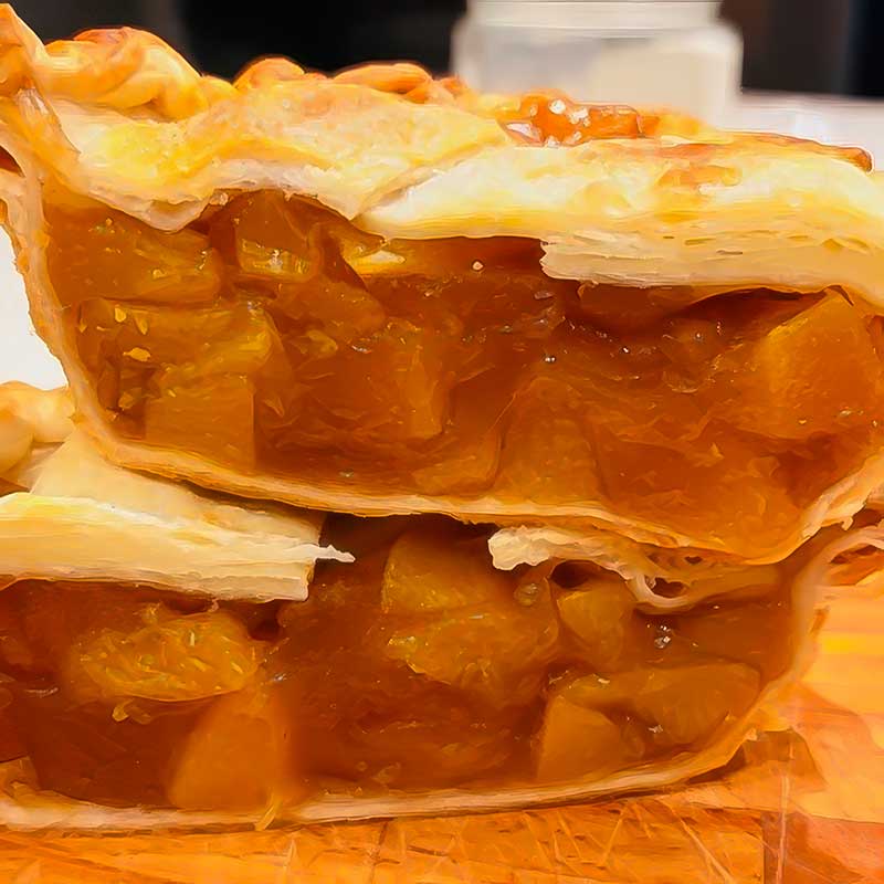 False Bay Peach Pie